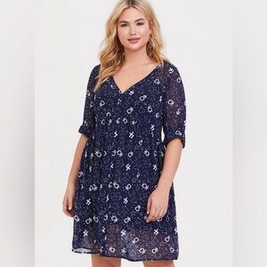Torrid Sailor Moon Constellation Shirt Dress 1X